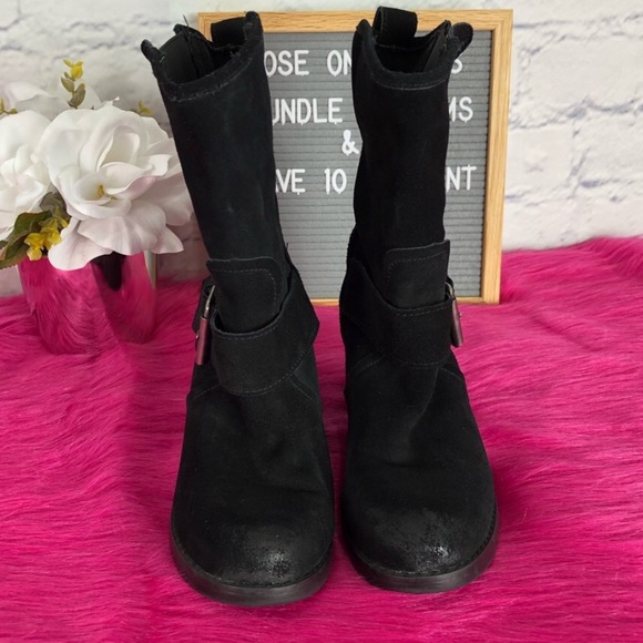 Dolce Vita Dual Buckle Pull On Oiled Suede - Picture 2 of 8